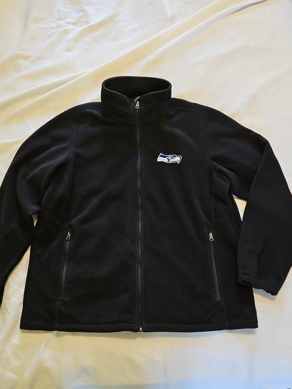 NFL Black Mens SEAHAWKS NFL Fleece Jacket